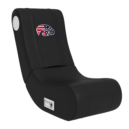 Dreamseat Game Rocker 100 with Iowa Hawkeyes Patriotic Primary Logo XZGARO100-PSCOL13522